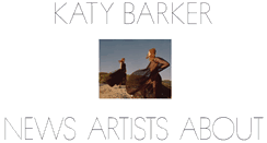 Desktop Screenshot of katybarker.com